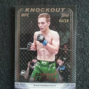 Cameron Saaiman - UFC Topps Knockout 3/10