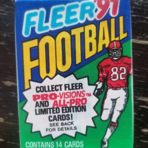 SEALED Fleer 1991 Football pack